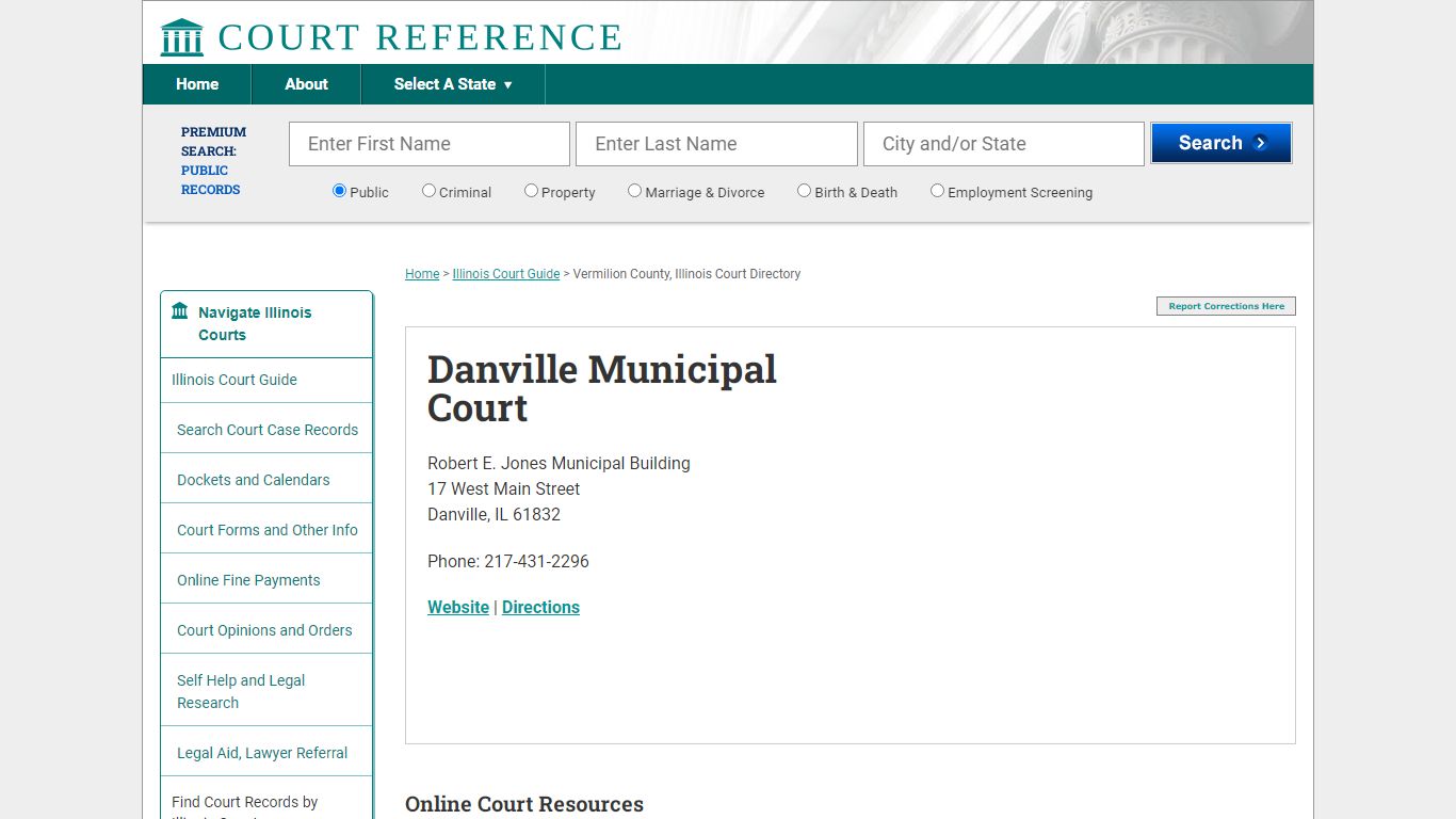 Danville Municipal Court - Courtreference.com